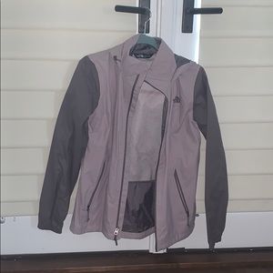 North face purple windbreaker